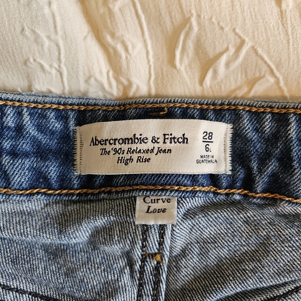 Curve love high rise 90s straight relaxed fit jeans